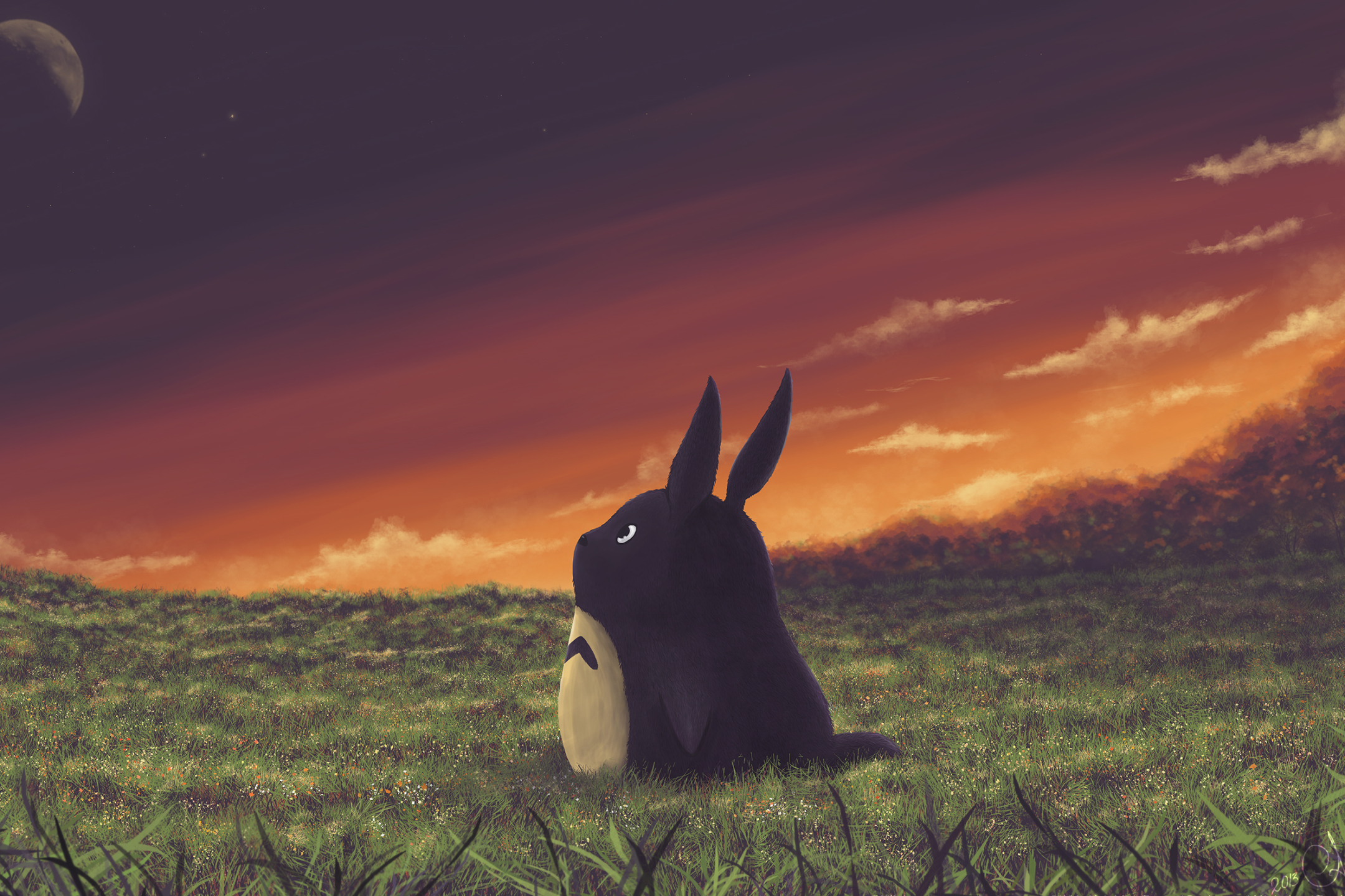 Descarga gratuita de fondo de pantalla para móvil de Animado, Totoro (Mi Vecino Totoro), Mi Vecino Totoro.