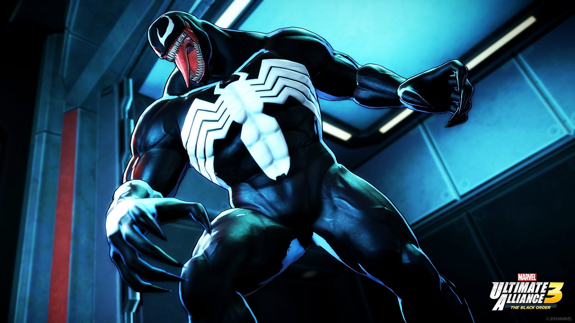 Скачать картинку Видеоигры, Веном, Marvel Ultimate Alliance 3: Черный Орден в телефон бесплатно.