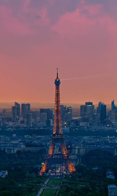 Baixar papel de parede para celular de Cidades, Paris, Torre Eiffel, França, Paisagem Urbana, Feito Pelo Homem gratuito.