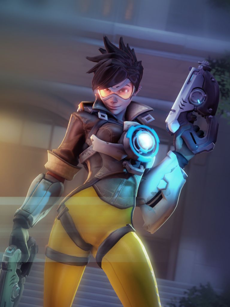 Download mobile wallpaper Overwatch, Video Game, Blizzard Entertainment, Tracer (Overwatch), Lena Oxton for free.