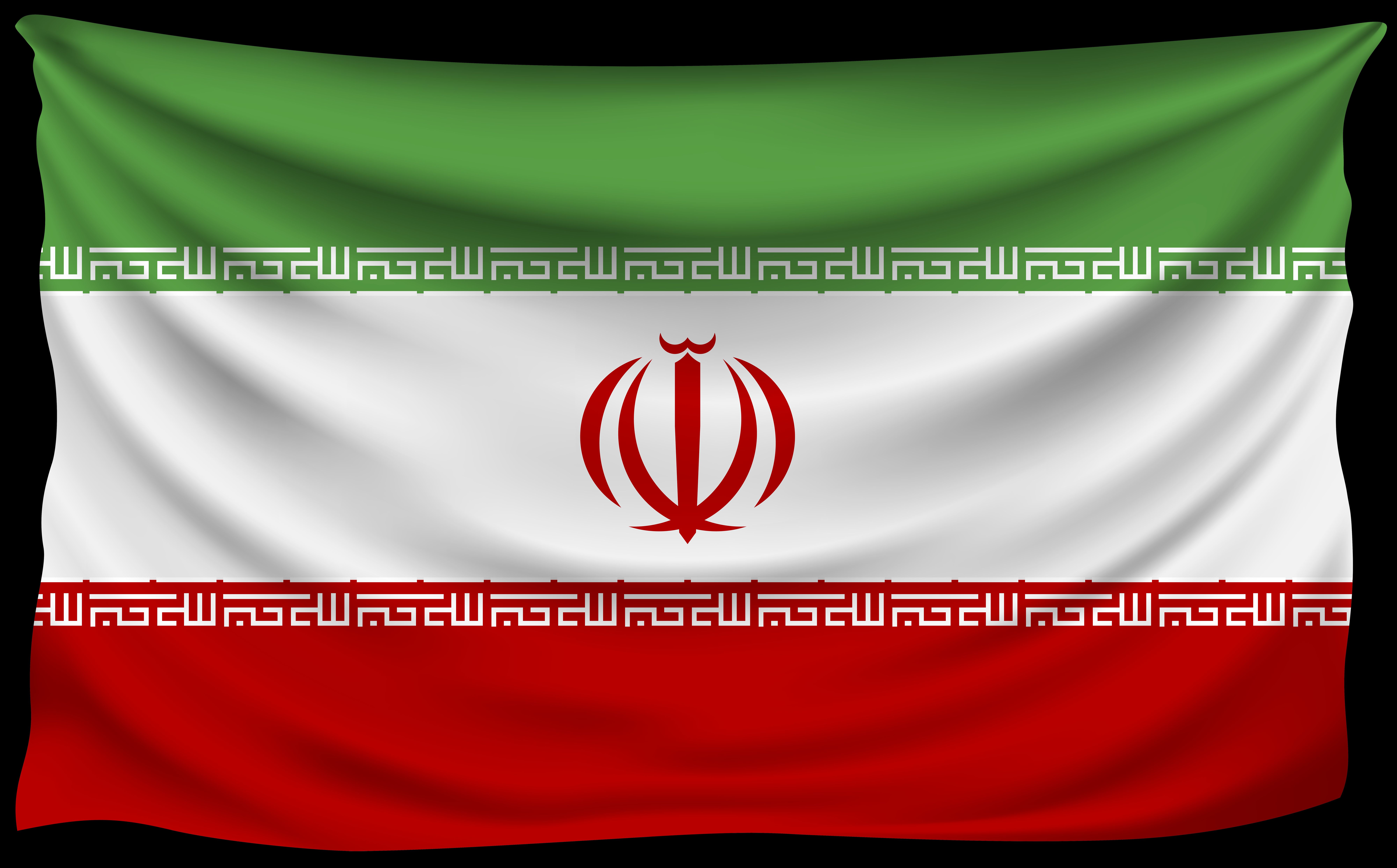 Скачать обои Иранский Флаг на телефон бесплатно