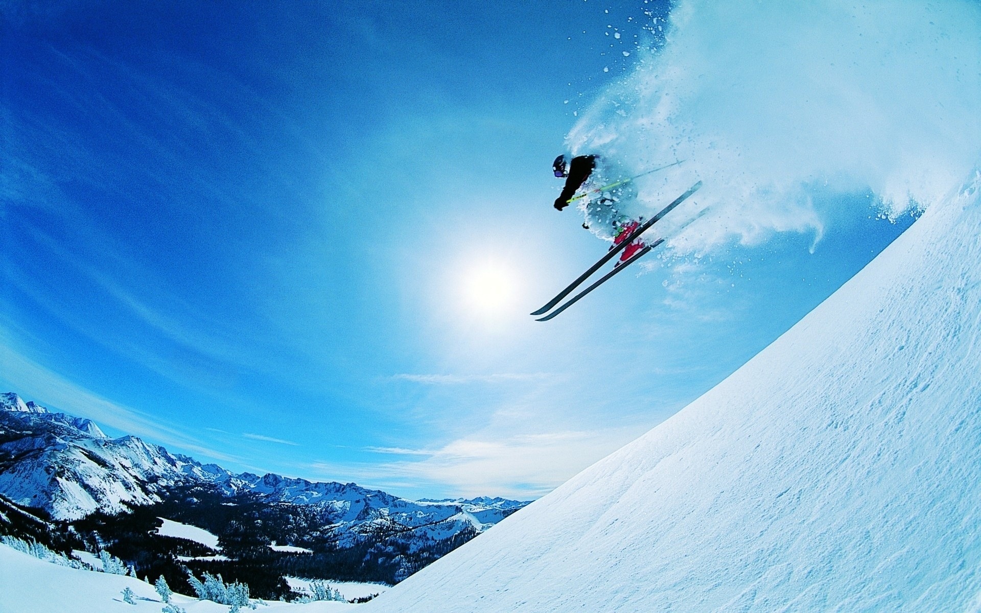 skiing, sports