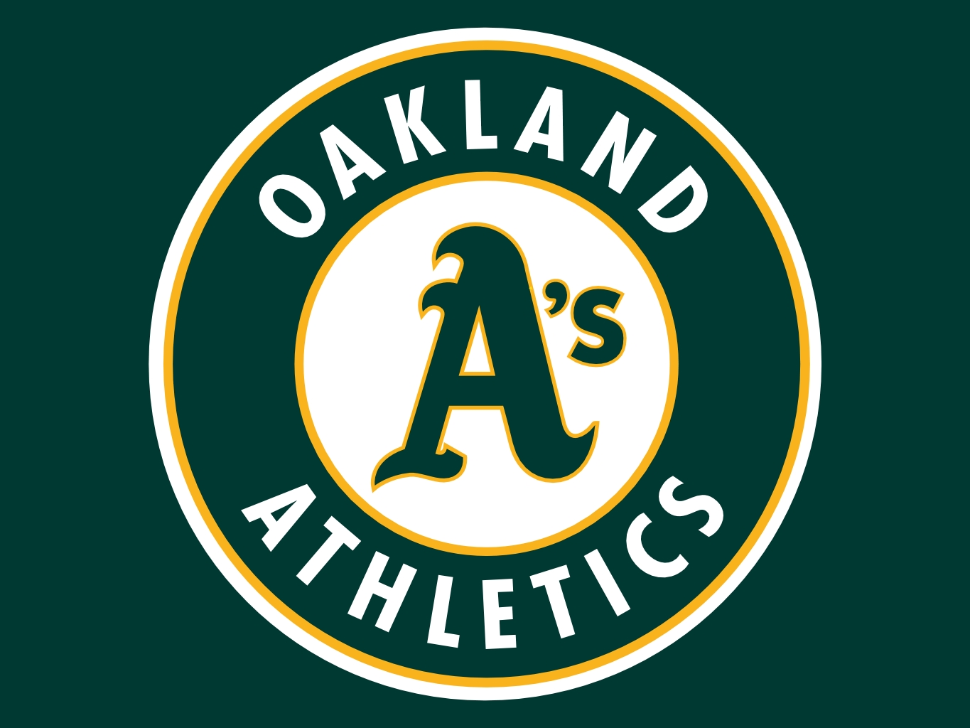 Baixar papel de parede para celular de Atletismo De Oakland, Basebol, Esportes gratuito.