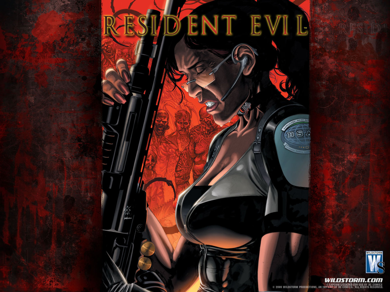 Handy-Wallpaper Resident Evil, Comics kostenlos herunterladen.