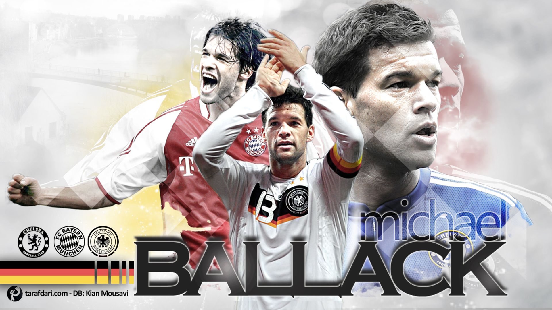 Download mobile wallpaper Sports, German, Soccer, Michael Ballack for free.