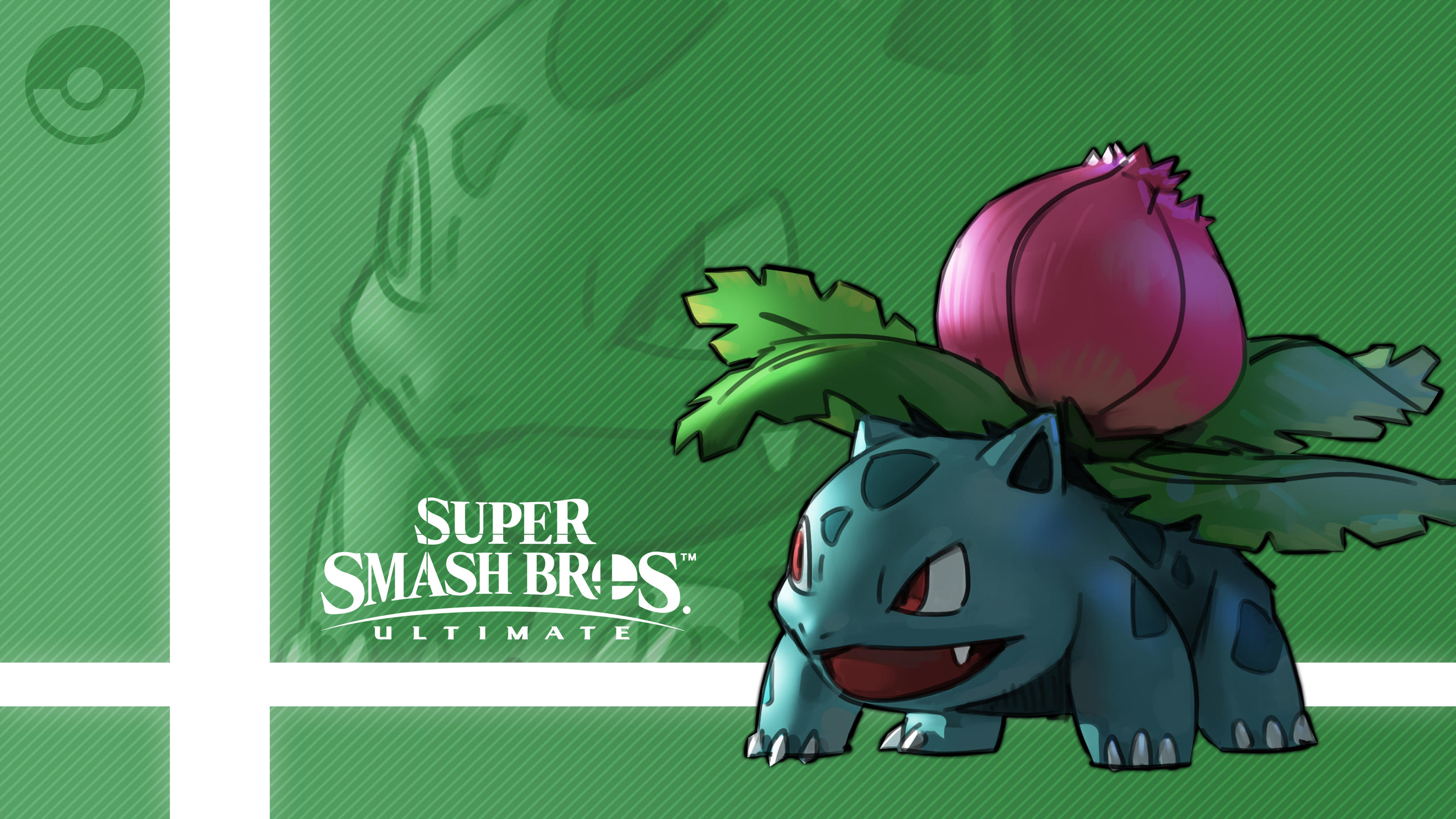 Download mobile wallpaper Video Game, Ivysaur (Pokémon), Super Smash Bros, Super Smash Bros Ultimate for free.