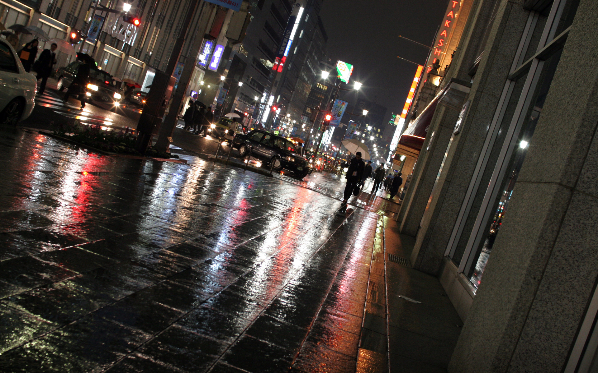 Download mobile wallpaper Rain, City, Photography for free.