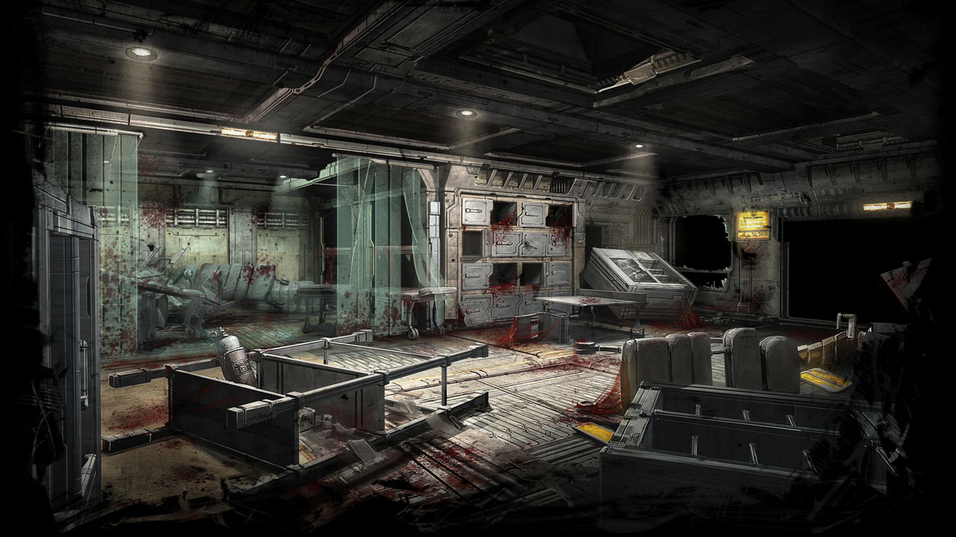 Laden Sie Dead Space: Extraction HD-Desktop-Hintergründe herunter