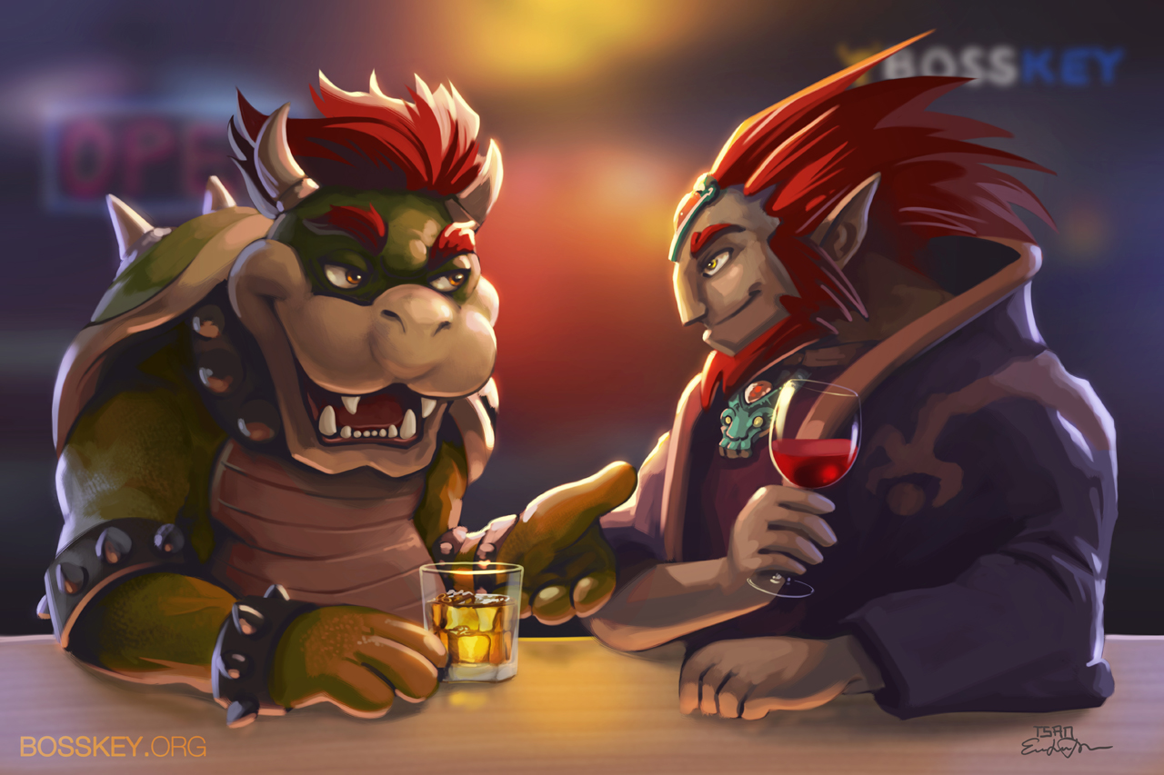 Free download wallpaper Crossover, Video Game, Bowser on your PC desktop