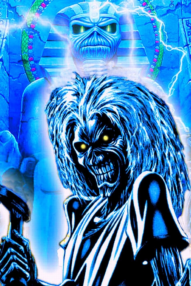 Download mobile wallpaper Music, Iron Maiden for free.