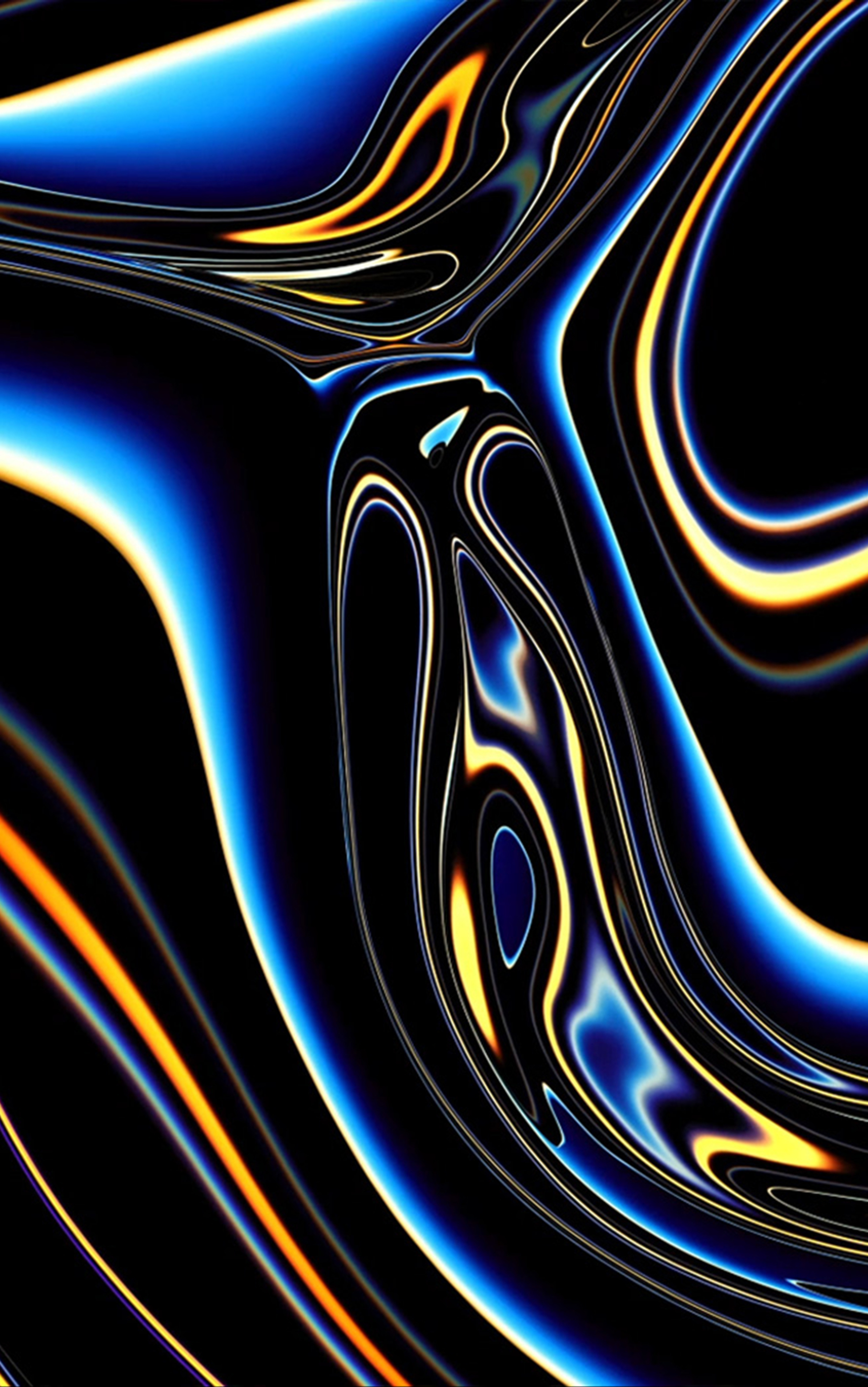Download mobile wallpaper Abstract, Wave, Apple Inc for free.