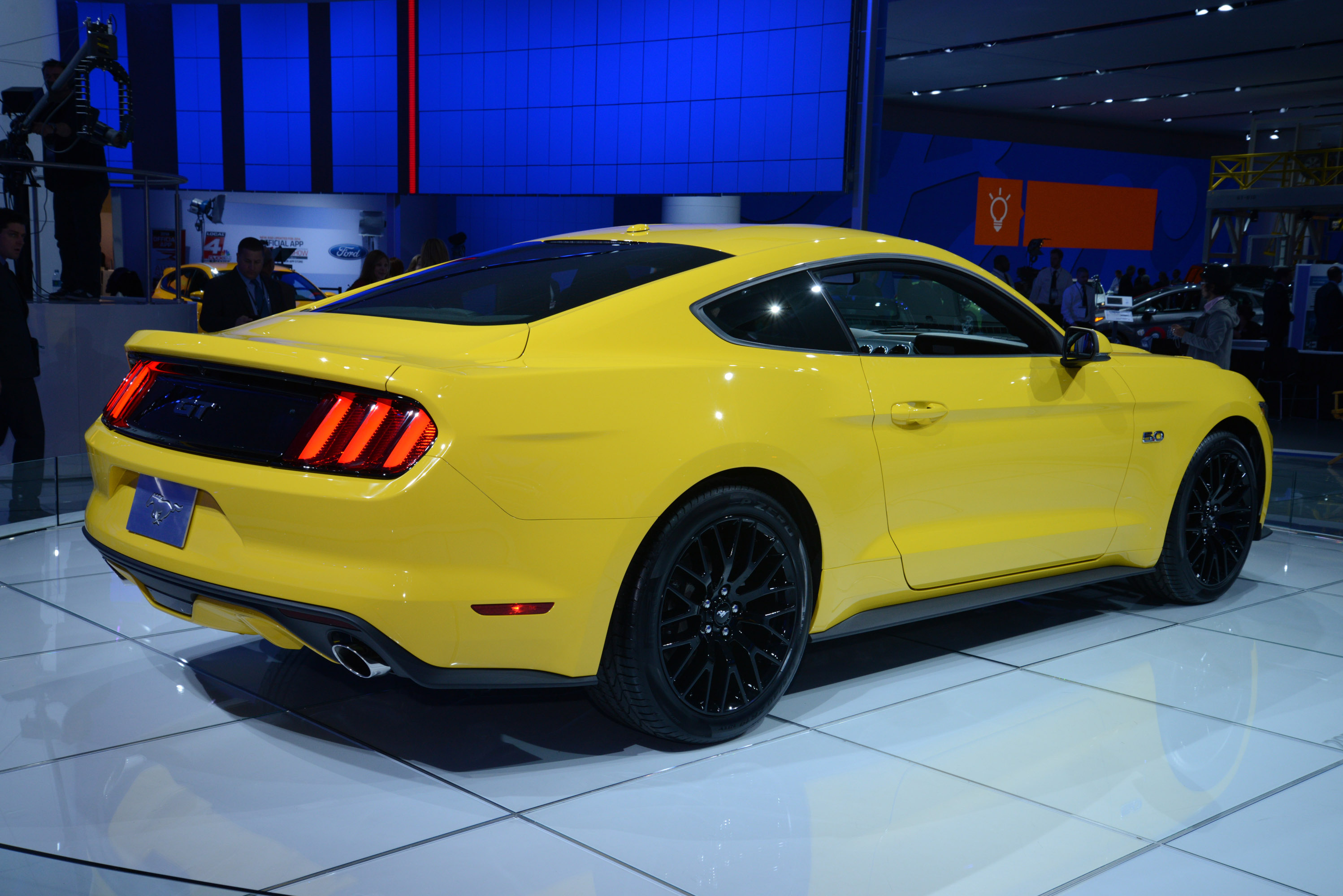 ford, mustang, cars, 2014, gt, detroit