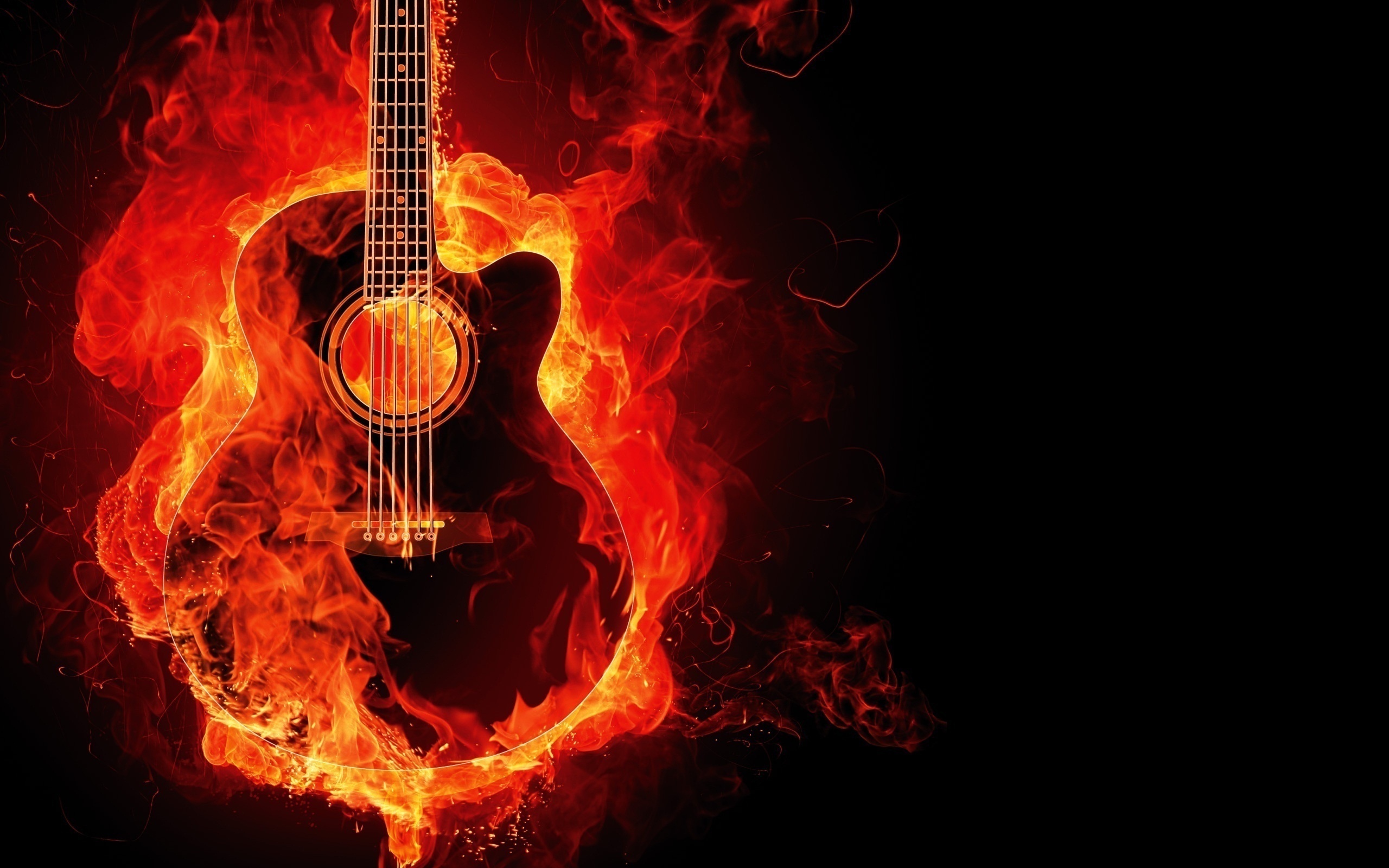 Download mobile wallpaper Music, Guitar for free.