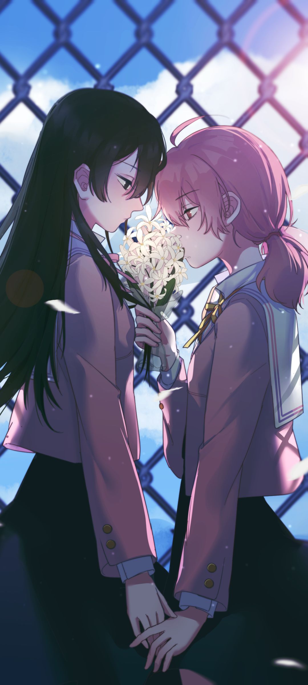 bloom into you, anime, yuu koito, touko nanami