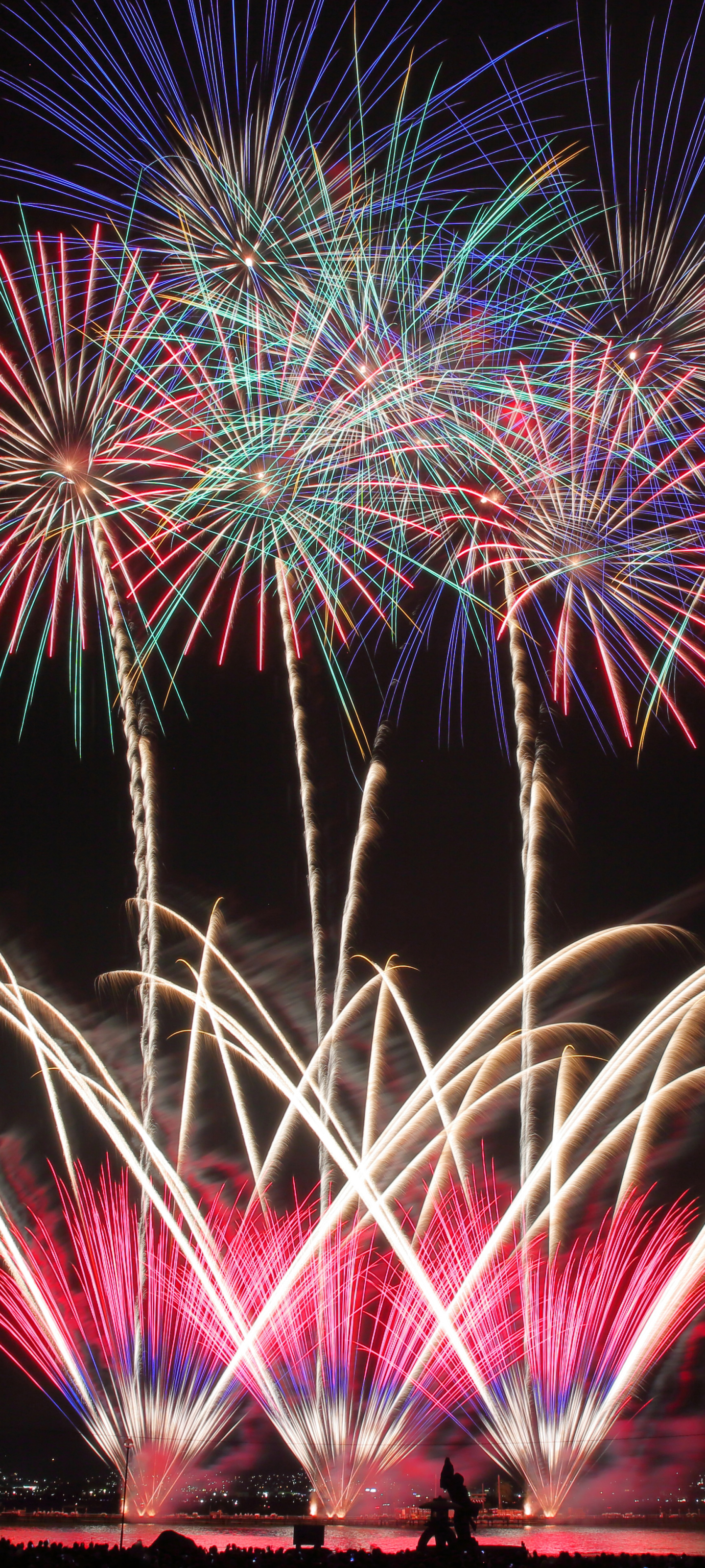 Téléchargez des papiers peints mobile Nuit, Lumière, Feu D'artifice, Photographie gratuitement.