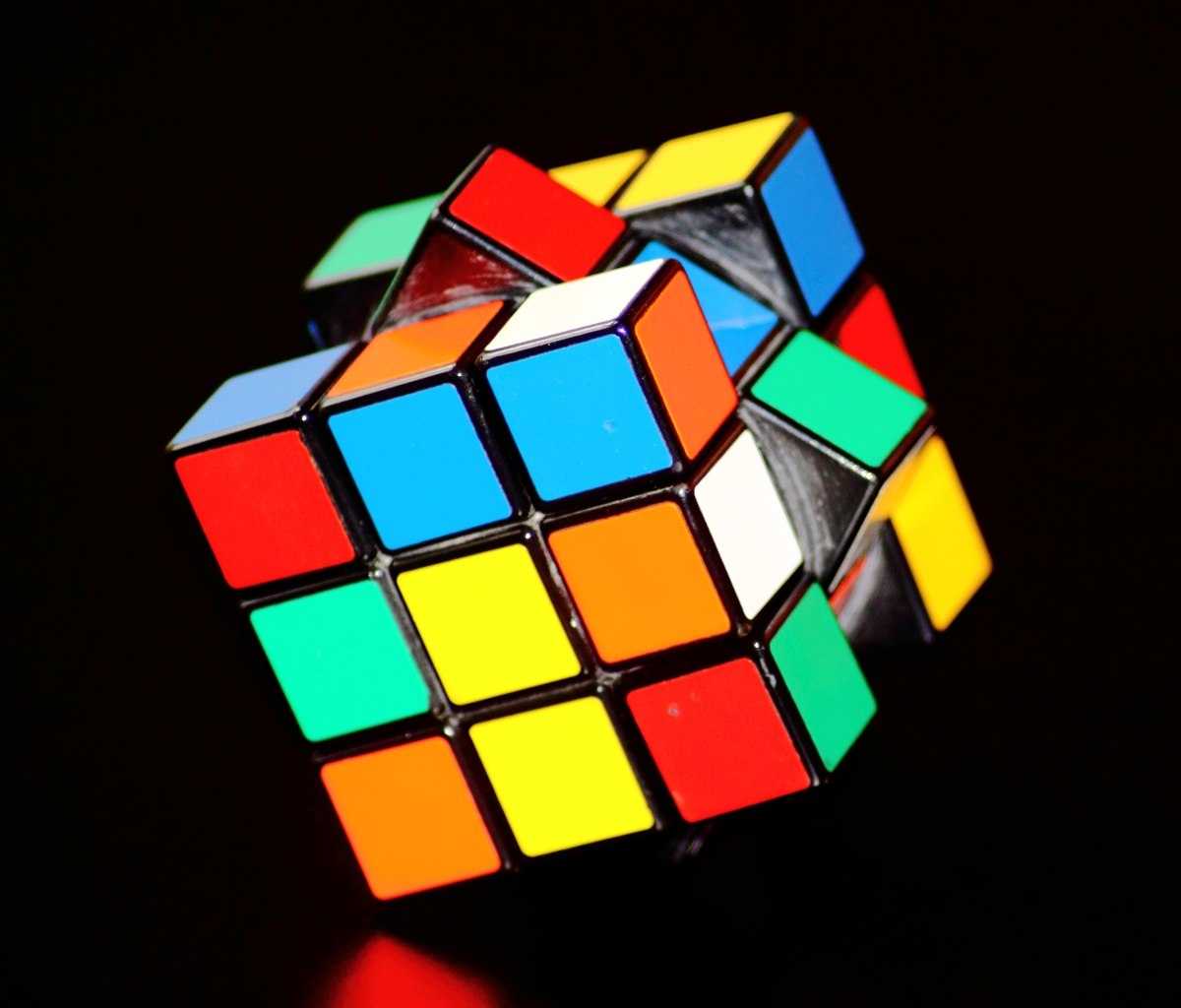 Téléchargez des papiers peints mobile Couleurs, Coloré, Jeu, Cube, Rubik's Cube gratuitement.