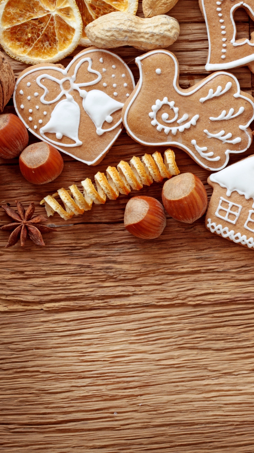 Téléchargez des papiers peints mobile Noël, Cannelle, Vacances, Biscuit, Pain D'épice, Anis Étoilé gratuitement.