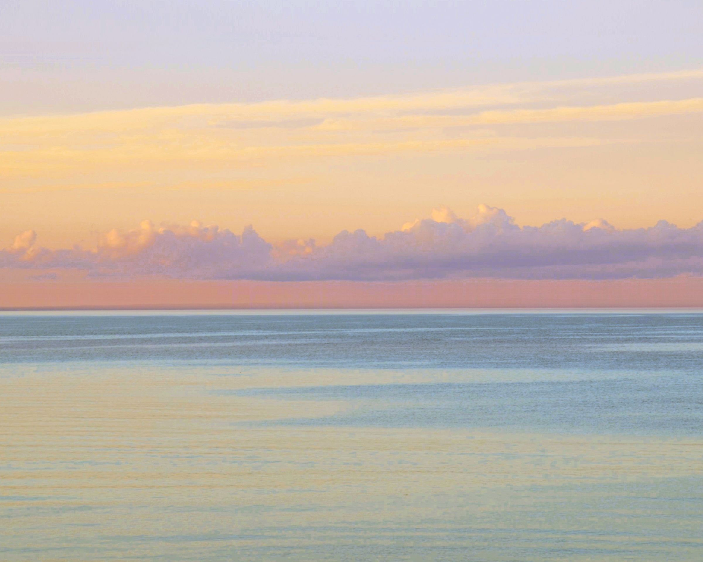 Laden Sie das Horizont, Szene, Pastell, Meer, Himmel, Szenisch, Erde/natur, Meereslandschaft-Bild kostenlos auf Ihren PC-Desktop herunter