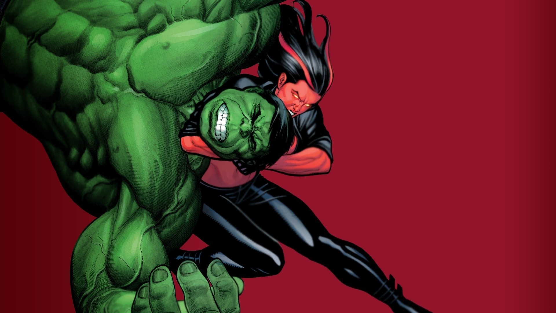 comics, hulk, red she hulk