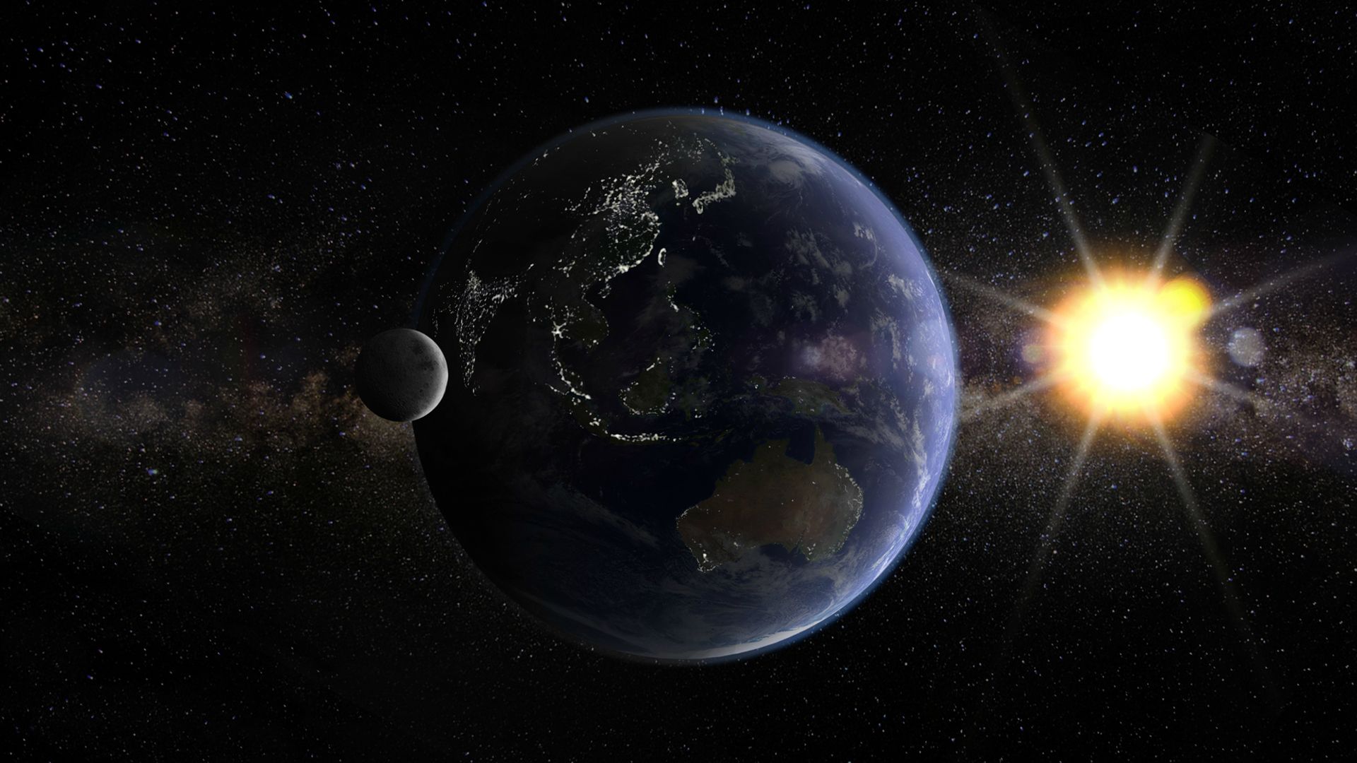 Скачать обои бесплатно Планета, Научная Фантастика картинка на рабочий стол ПК