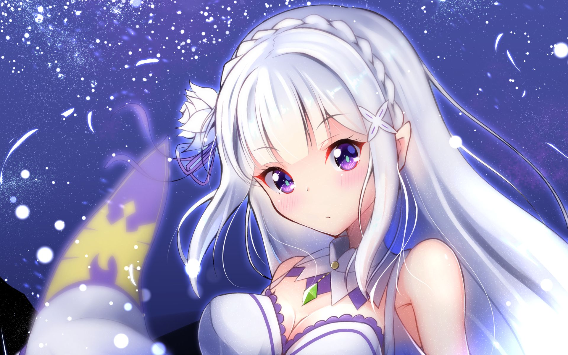 Descarga gratuita de fondo de pantalla para móvil de Animado, Emilia (Re:zero), Re:zero Comenzando La Vida En Otro Mundo.