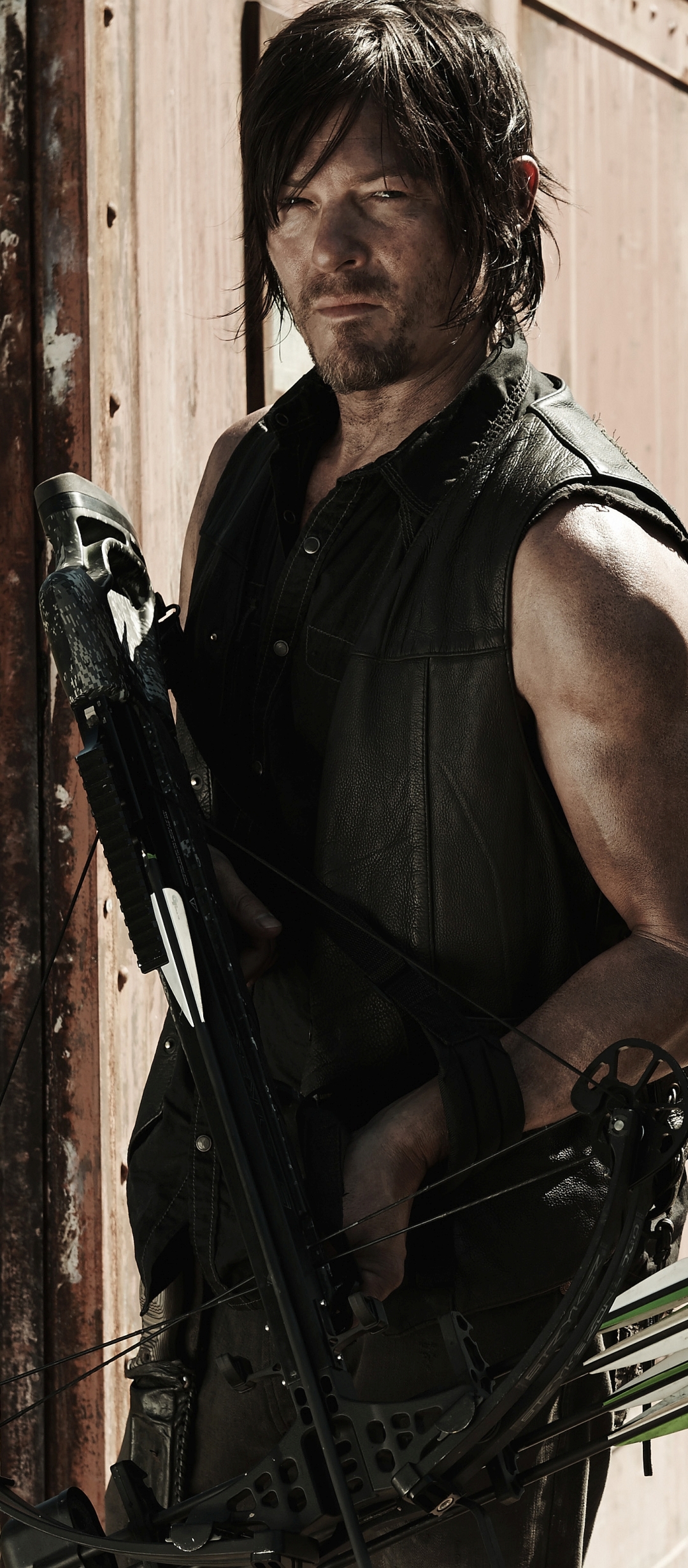 Download mobile wallpaper Crossbow, Tv Show, Norman Reedus, The Walking Dead, Daryl Dixon for free.