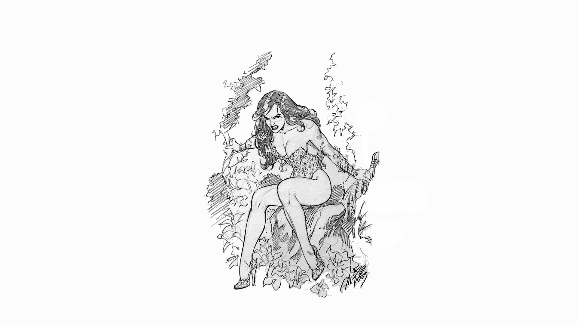 Laden Sie das Comics, Poison Ivy Die Tödliche Umarmung-Bild kostenlos auf Ihren PC-Desktop herunter