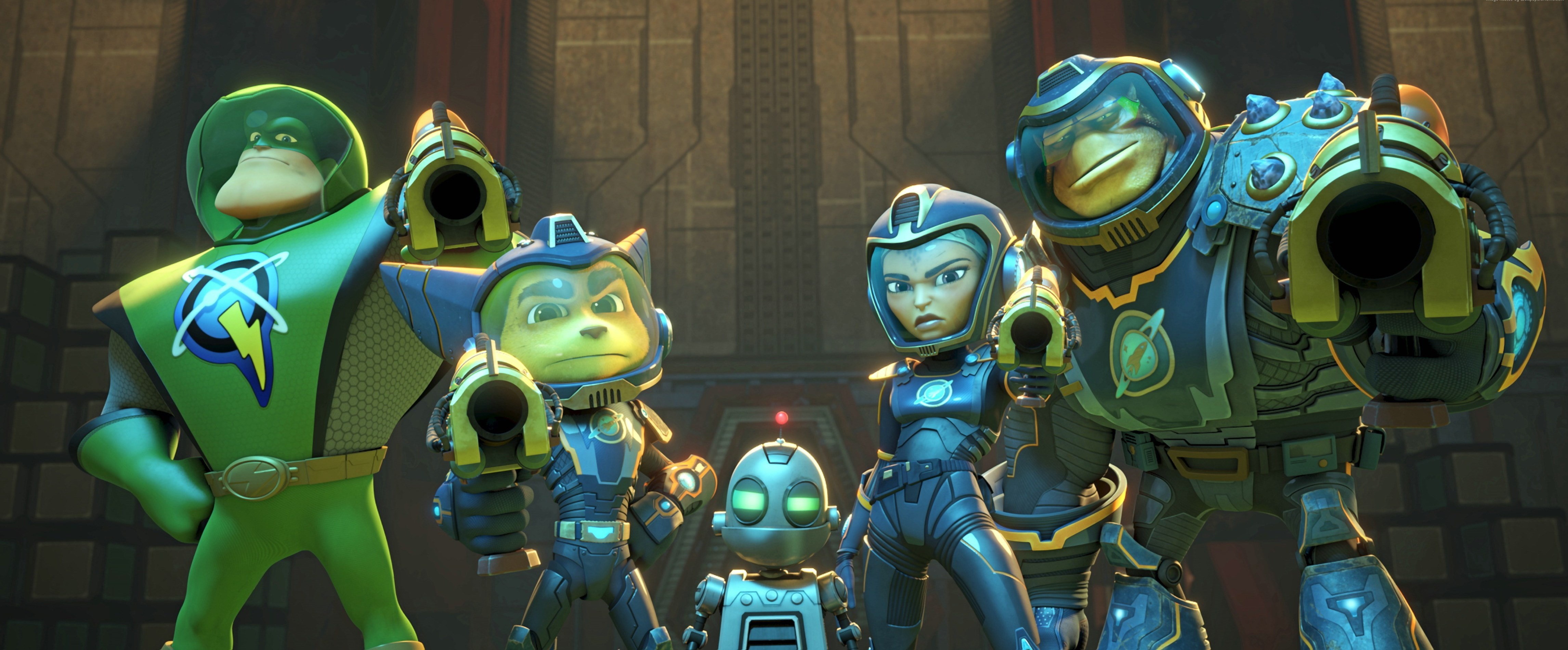 Download mobile wallpaper Movie, Ratchet & Clank for free.