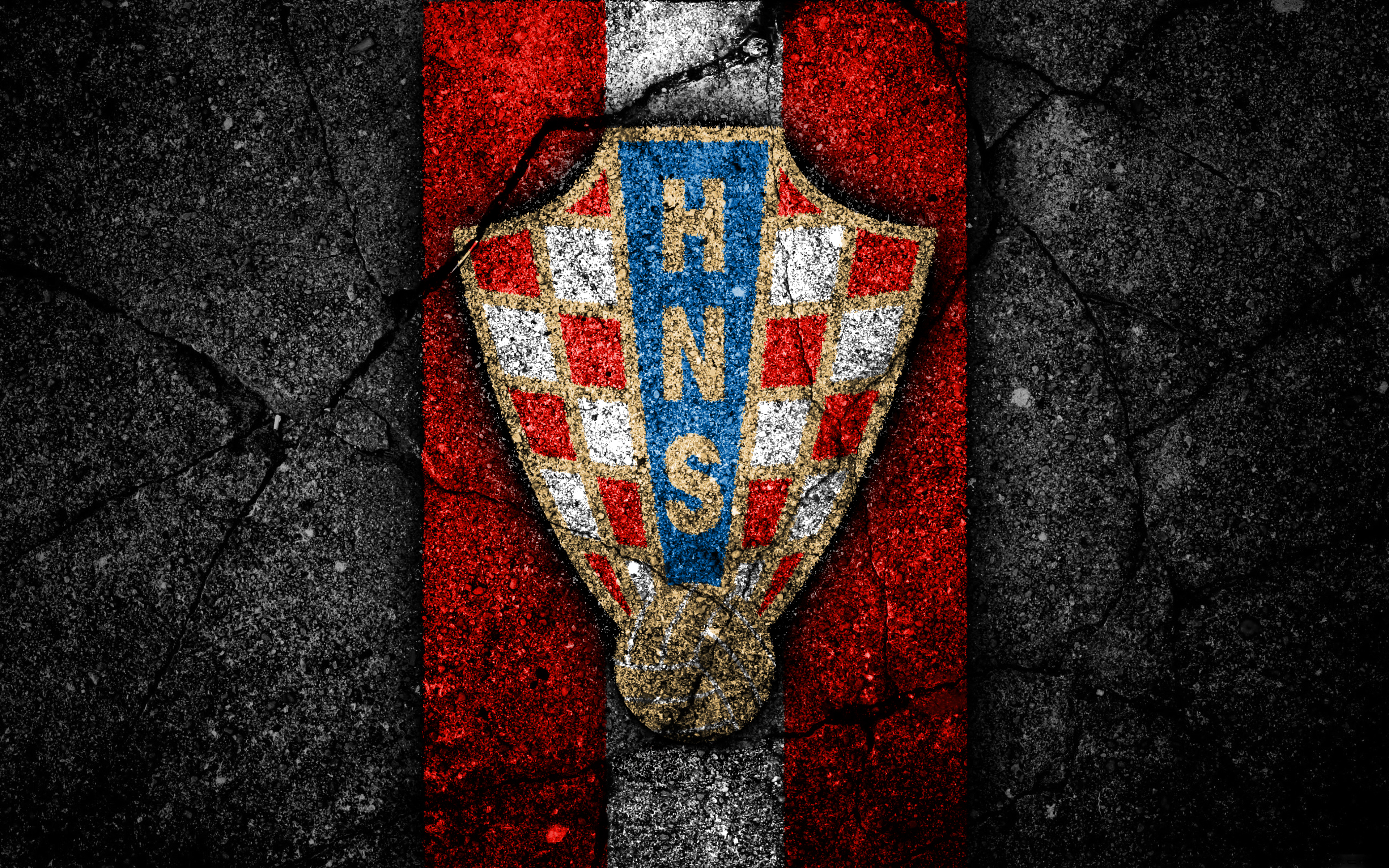 Скачати мобільні шпалери Спорт, Футбол, Логотип, Емблема, Хорватія, Збірна Хорватії З Футболу безкоштовно.