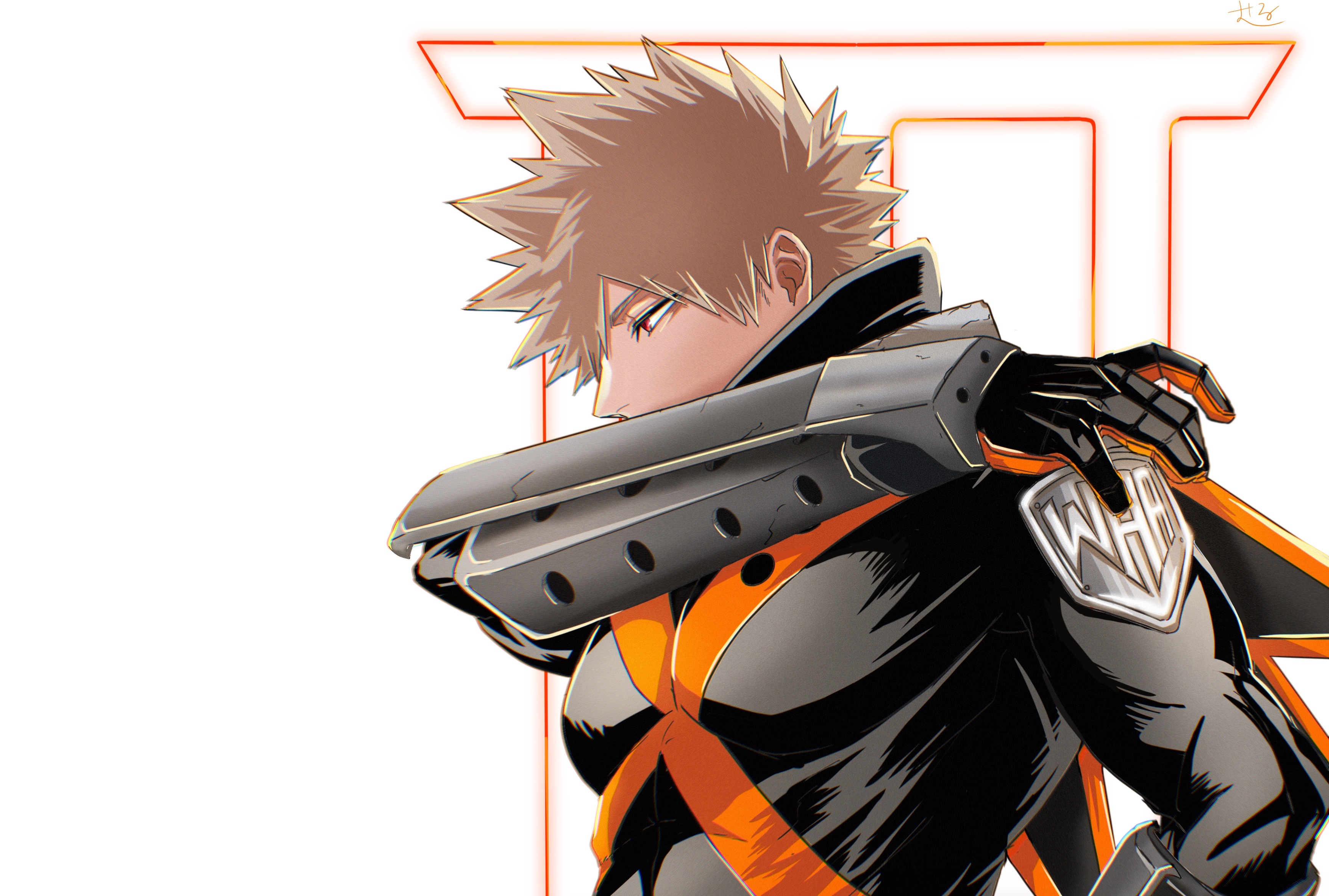 Téléchargez des papiers peints mobile Animé, Katsuki Bakugou, My Hero Academia gratuitement.