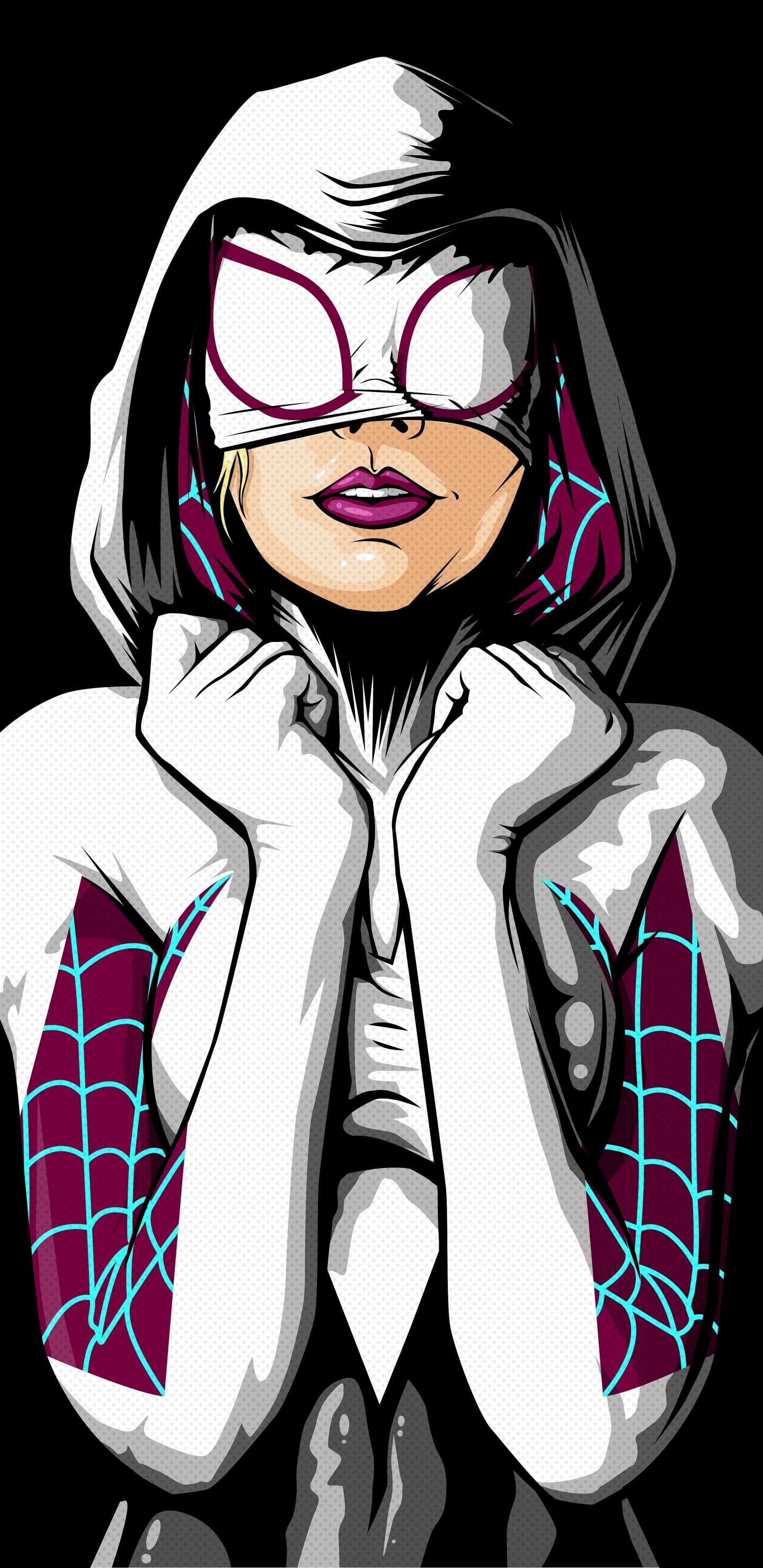 Handy-Wallpaper Comics, Spider Gwen kostenlos herunterladen.