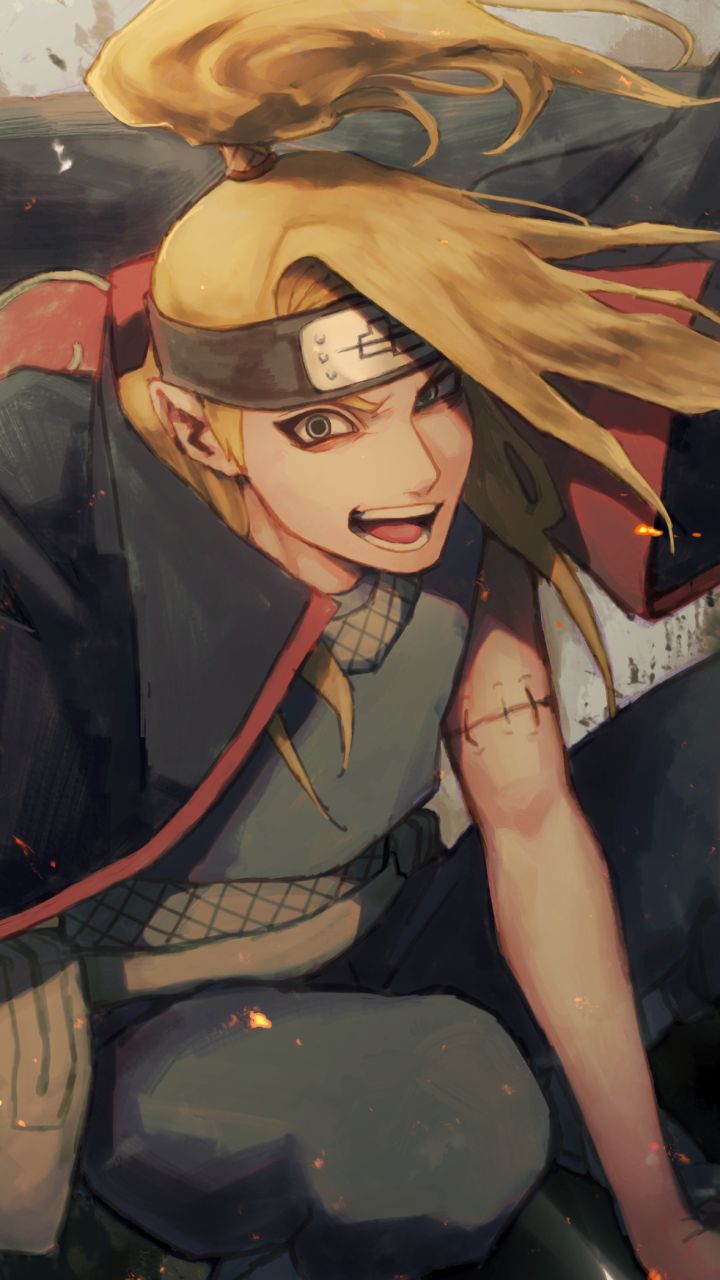 Download mobile wallpaper Deidara (Naruto), Anime, Naruto for free.