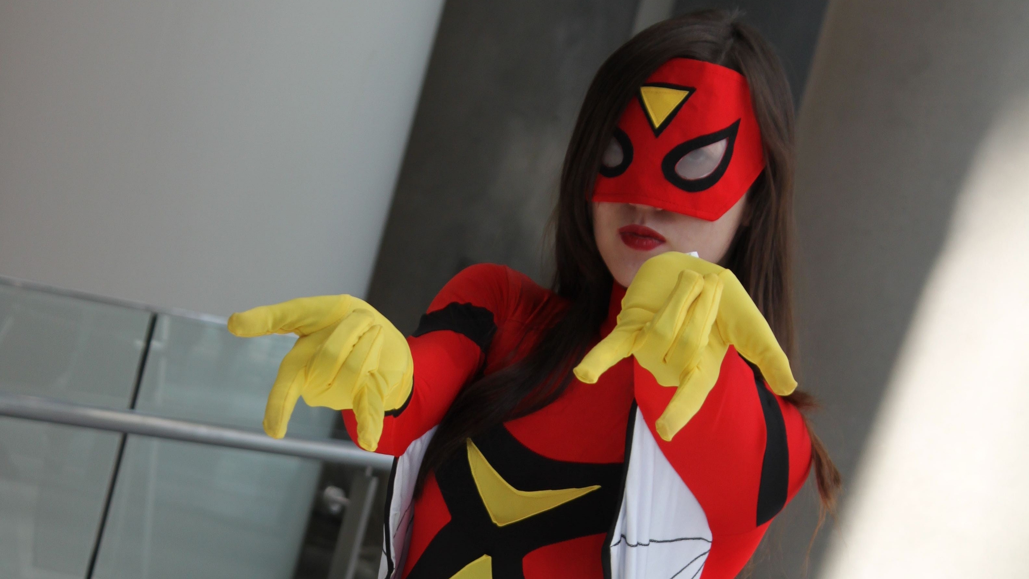 Download mobile wallpaper Women, Cosplay, Spider Woman for free.
