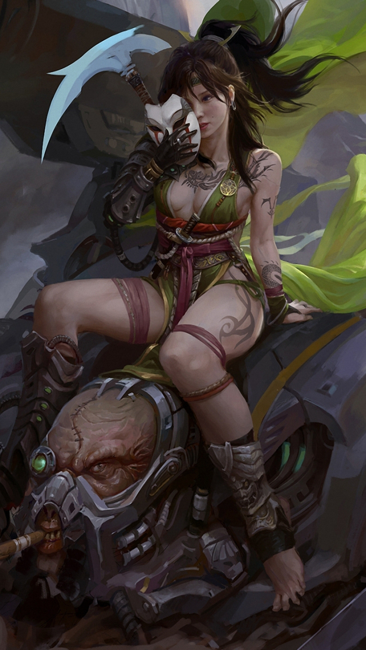 Download mobile wallpaper League Of Legends, Video Game, Akali (League Of Legends) for free.