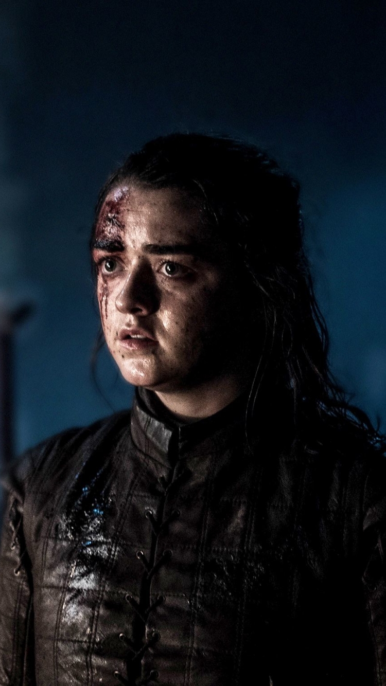 Handy-Wallpaper Fernsehserien, Game Of Thrones: Das Lied Von Eis Und Feuer, Maisie Williams, Arya Stark kostenlos herunterladen.