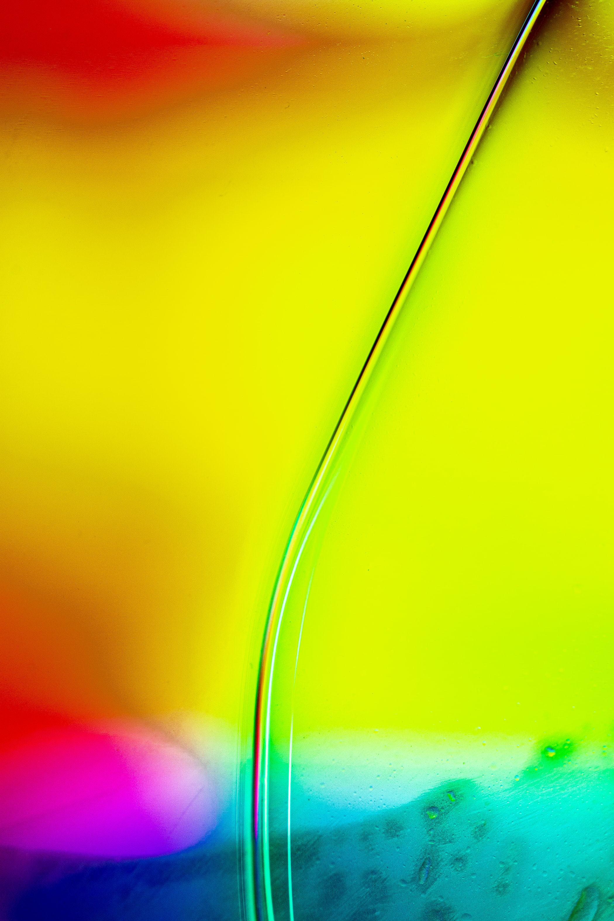 Download mobile wallpaper Motley, Bubble, Abstract, Gradient, Multicolored for free.