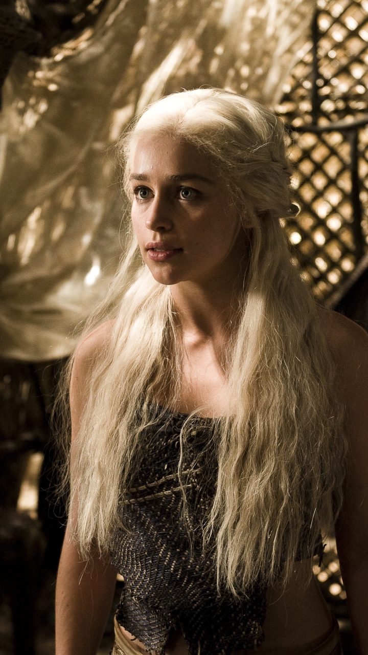 Download mobile wallpaper Game Of Thrones, Tv Show, Daenerys Targaryen, Emilia Clarke for free.