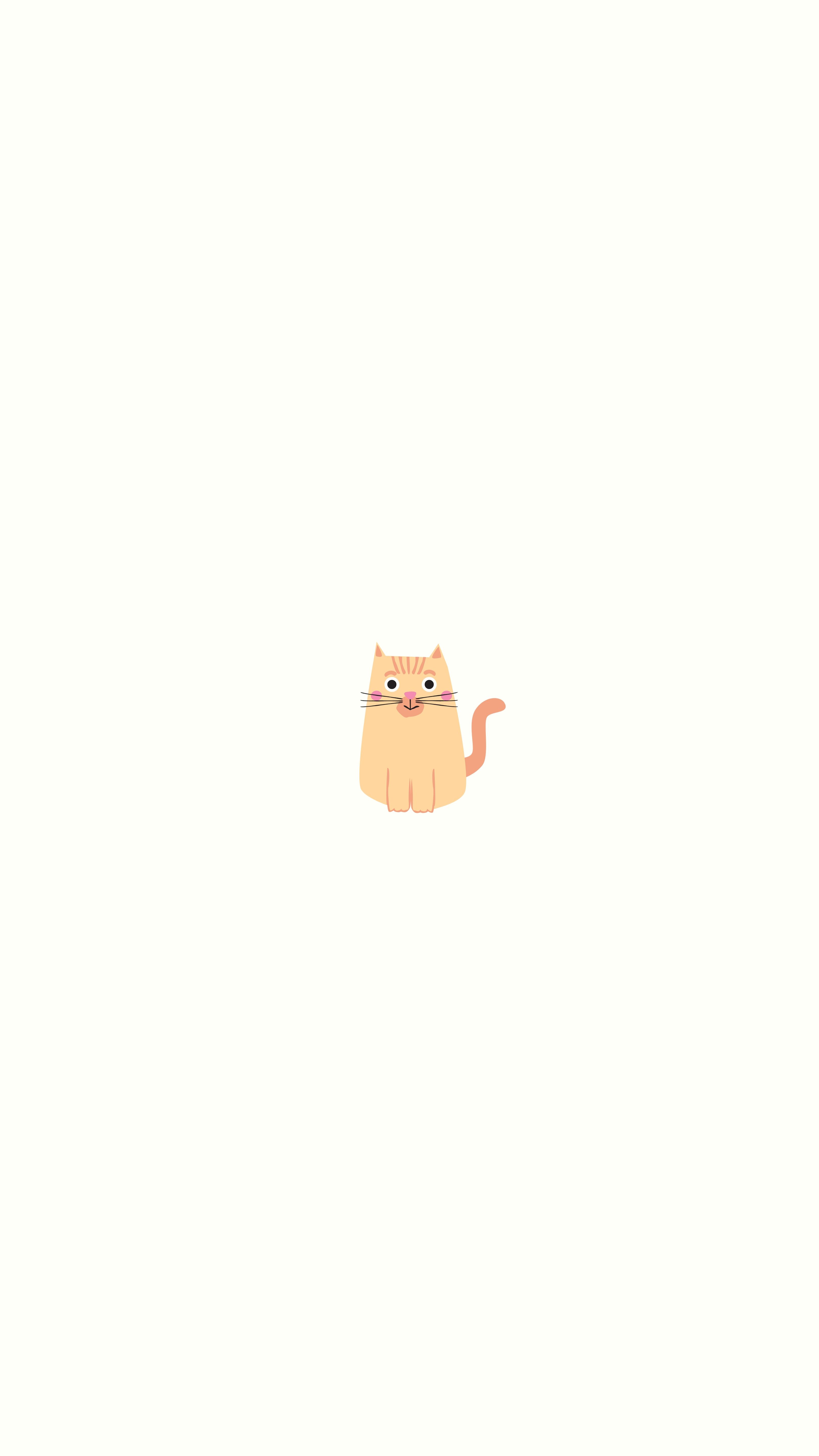 Download mobile wallpaper Cat, Art, Vector, Minimalism for free.