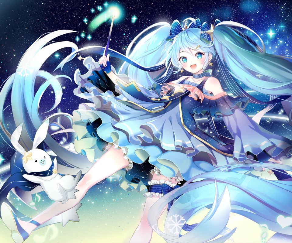 Téléchargez des papiers peints mobile Vocaloïde, Animé, Hatsune Miku gratuitement.