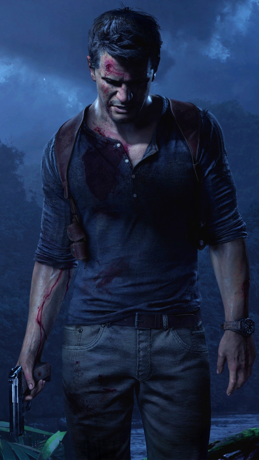 uncharted, uncharted 4: a thief's end, gun, video game, nathan drake