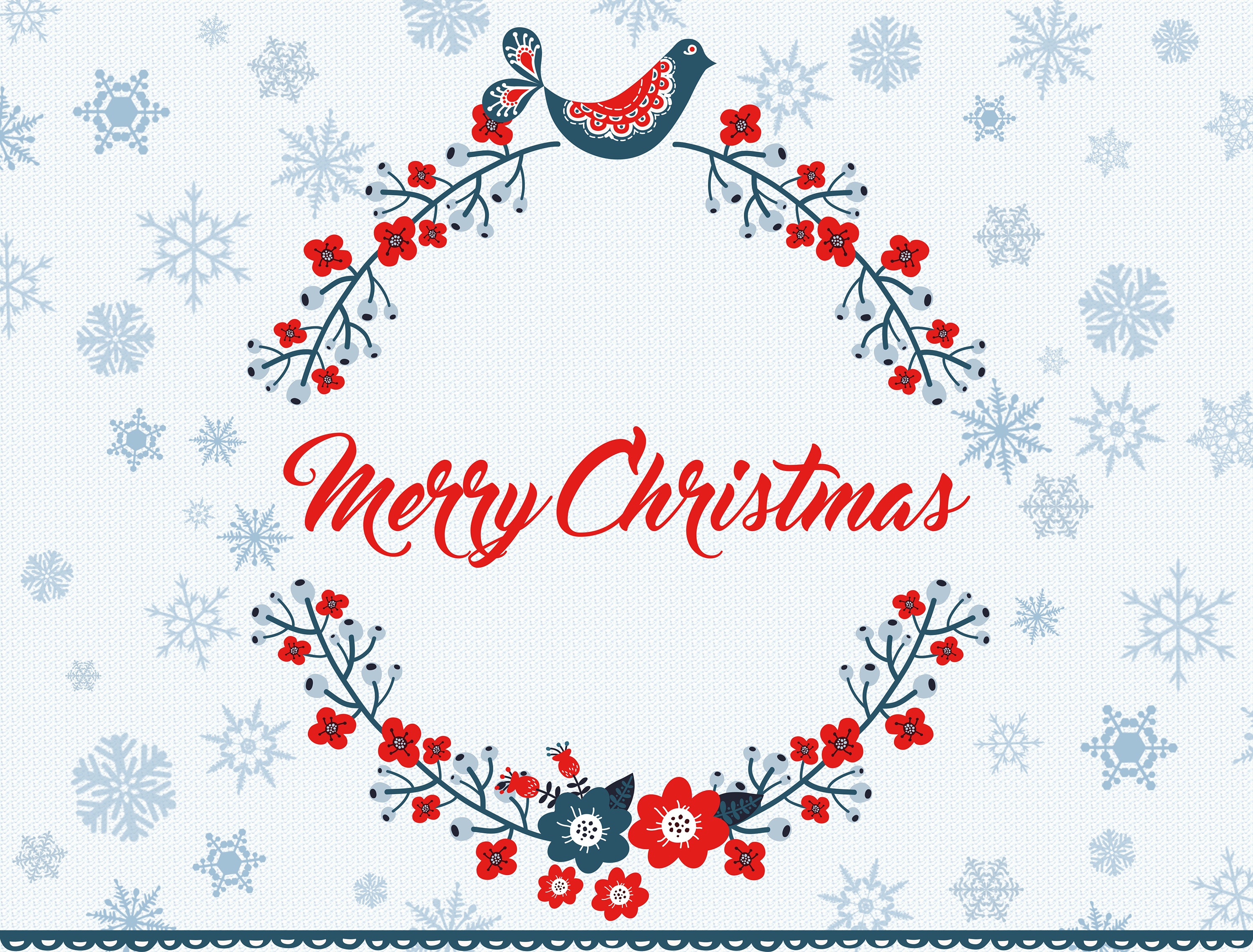 Download mobile wallpaper Christmas, Holiday, Snowflake, Merry Christmas for free.