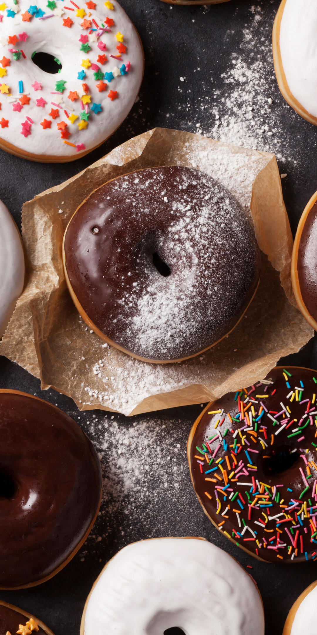 Download mobile wallpaper Food, Sweets, Doughnut for free.