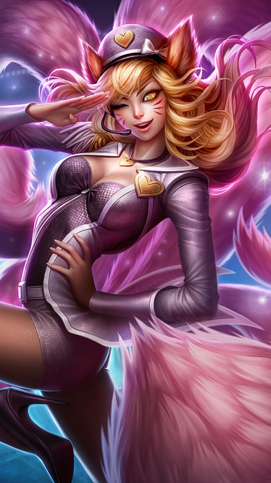 Descarga gratuita de fondo de pantalla para móvil de League Of Legends, Videojuego, Ahri (Liga De Leyendas).