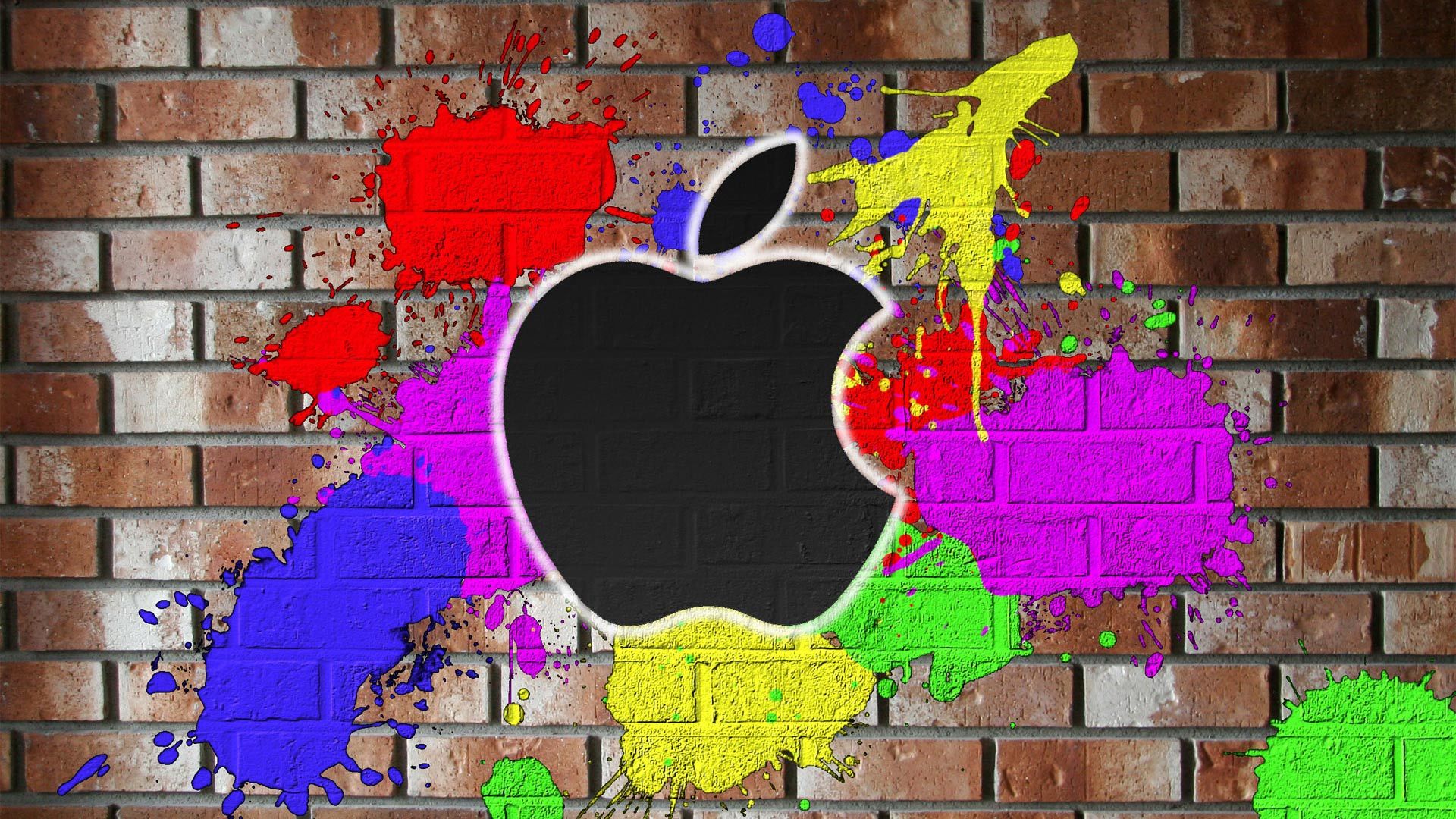 logos, brands, apple Desktop home screen Wallpaper