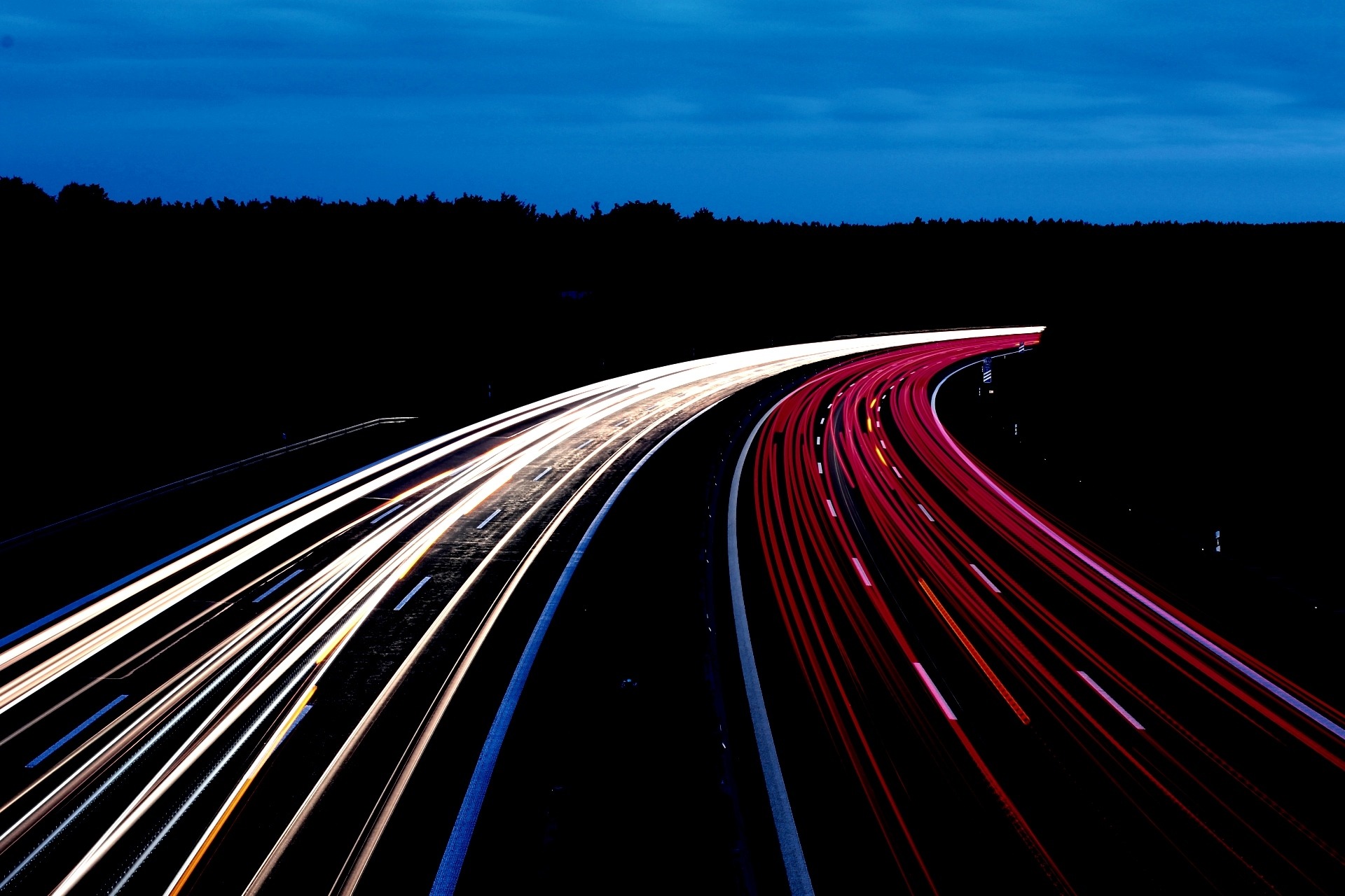 Baixe gratuitamente a imagem Noite, Estrada, Fotografia, Lapso De Tempo na área de trabalho do seu PC