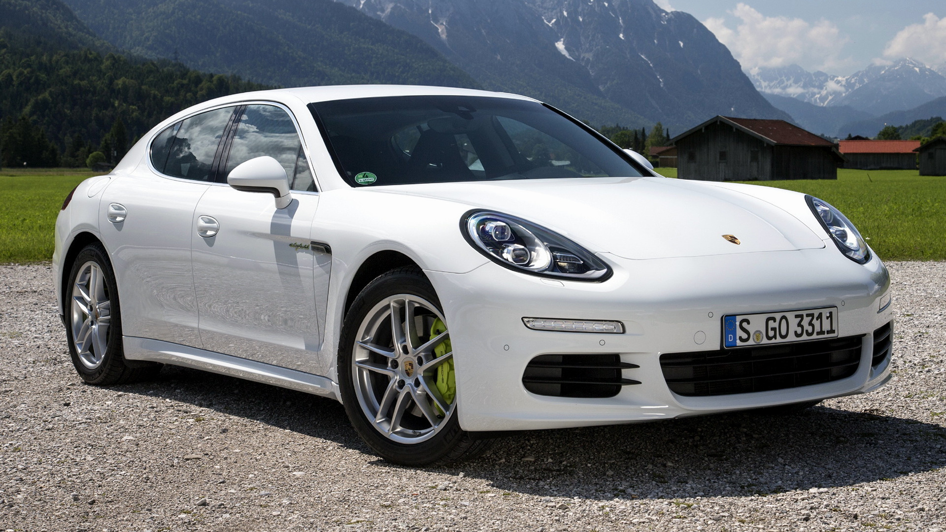 Handy-Wallpaper Porsche, Autos, Fahrzeuge, Großer Tourer, Weißes Auto, Porsche Panamera S E Hybrid kostenlos herunterladen.