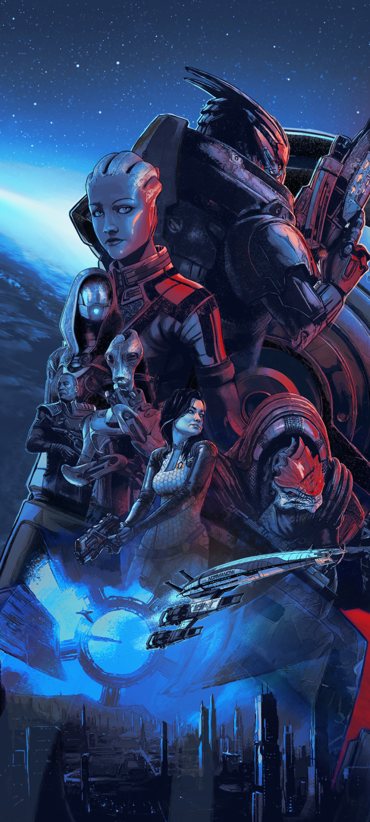 Скачати мобільні шпалери Відеогра, Масовий Ефект, Mass Effect 3, Mass Effect 2, Легендарне Видання Mass Effect безкоштовно.