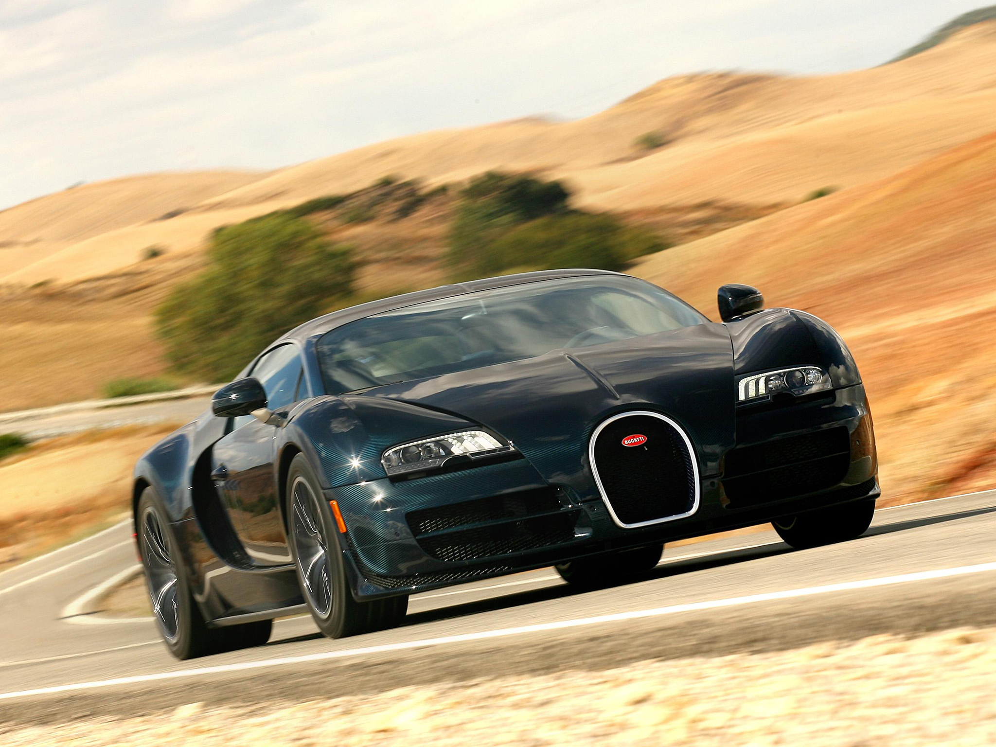 cars, bugatti veyron, sports, front view, sports car, 16 4 cell phone wallpapers
