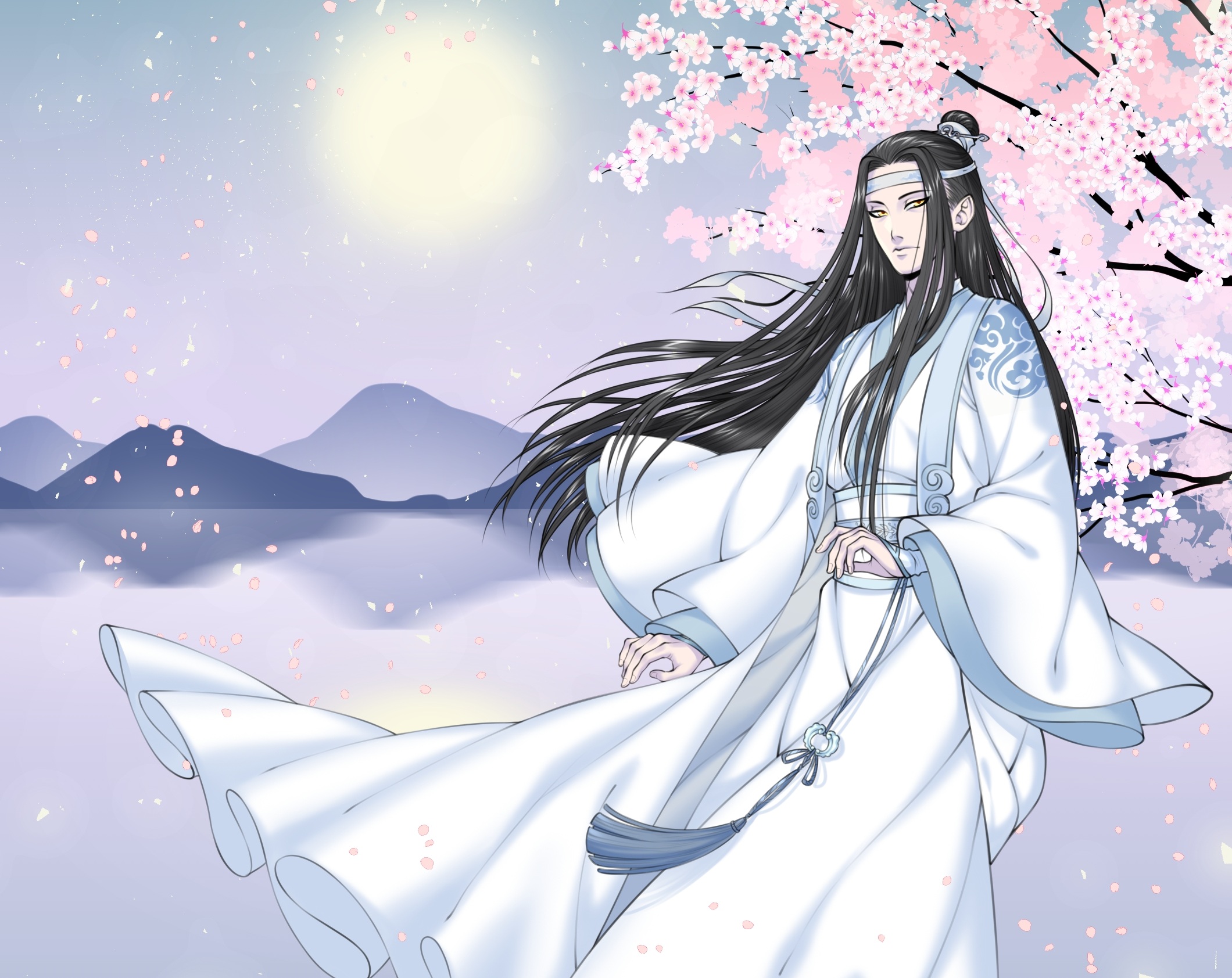 Téléchargez gratuitement l'image Animé, Lan Zhan, Lan Wangji, Mo Dao Zu Shi sur le bureau de votre PC