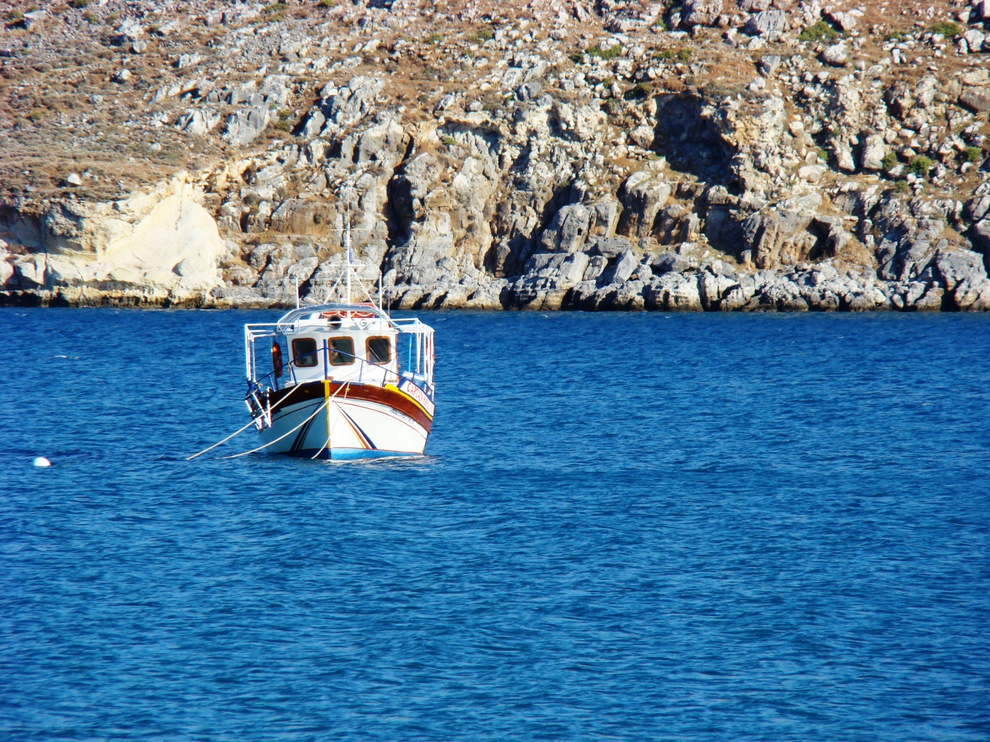 Скачать обои бесплатно Лодки, Пейзаж, Море картинка на рабочий стол ПК